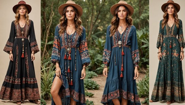 Boho & chic : plongez dans l'univers des robes bohèmes